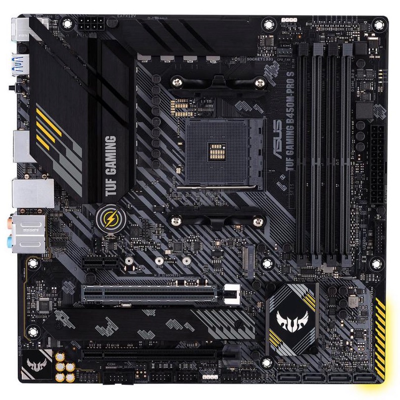 ASUS TUF Gaming B450M-PRO S Motherboard – F 1Tech Computers