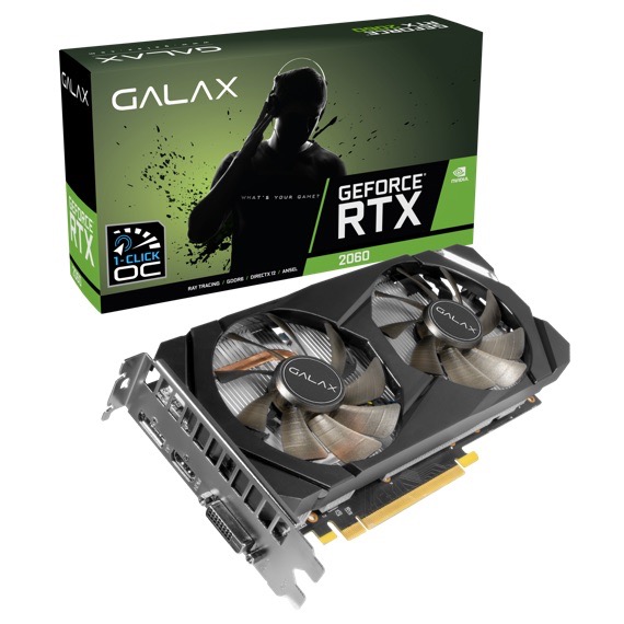 Galax GeForce RTX2060 (1-Click OC) – F 1Tech Computers