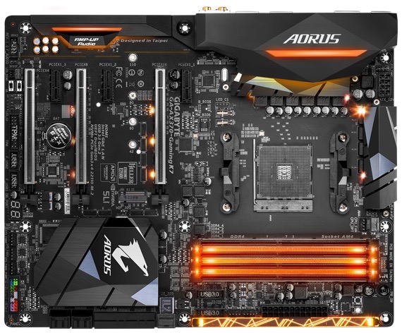 Gigabyte ga ax370 gaming k7 обзор