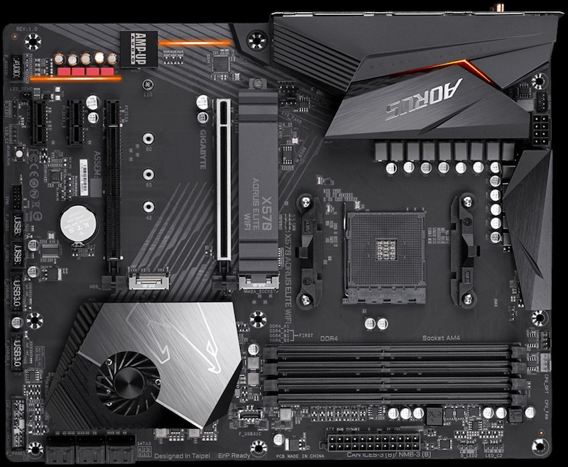 Gigabyte x570 aorus elite обзор